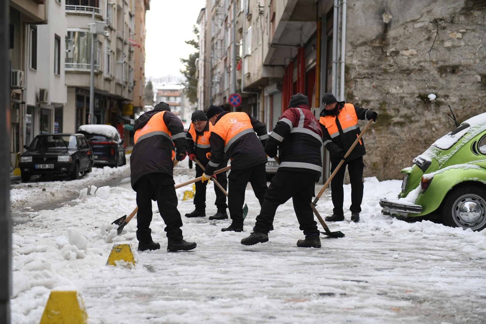 KAR YAĞIŞI DURDU MÜCADELE DEVAM EDİYOR