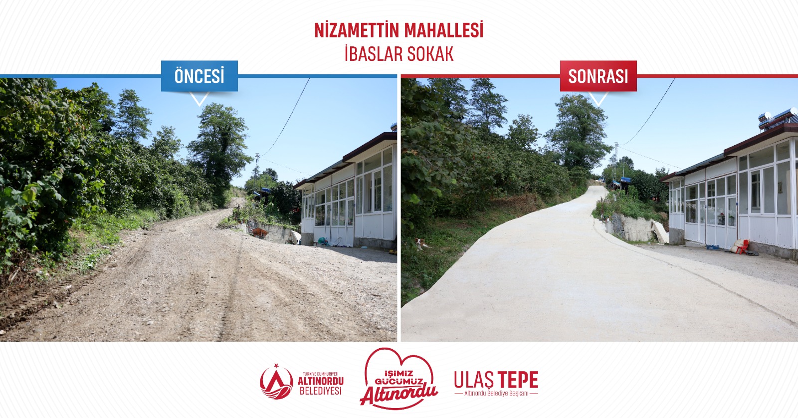 BAŞKAN ULAŞ TEPE’DEN NİZAMETTİN’E NEFES ALDIRAN DOKUNUŞ