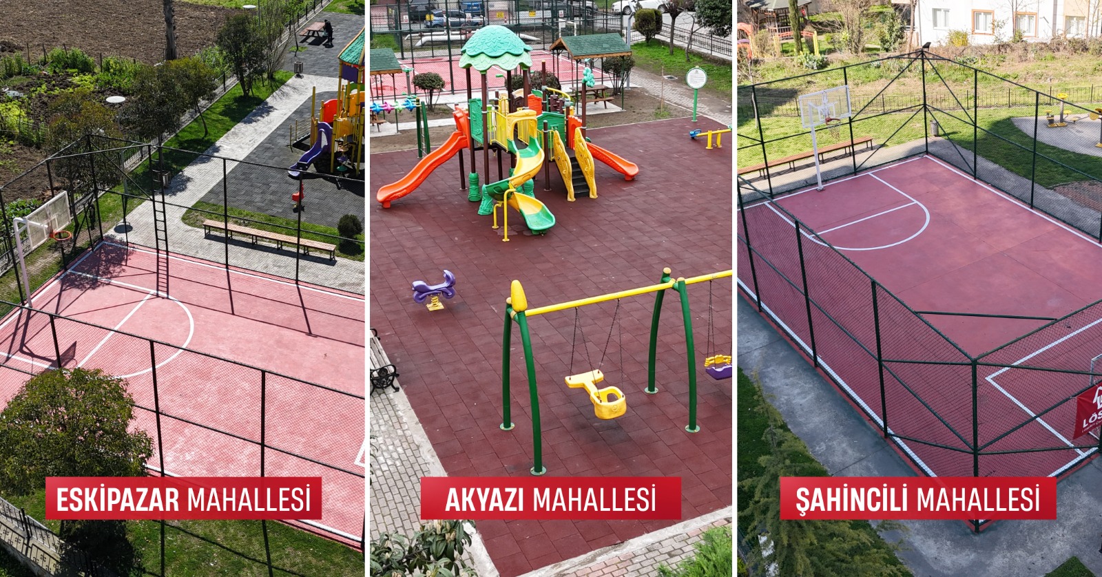 ALTINORDU’DA PARKLAR GÜVENLİ HALE GETİRİLİYOR