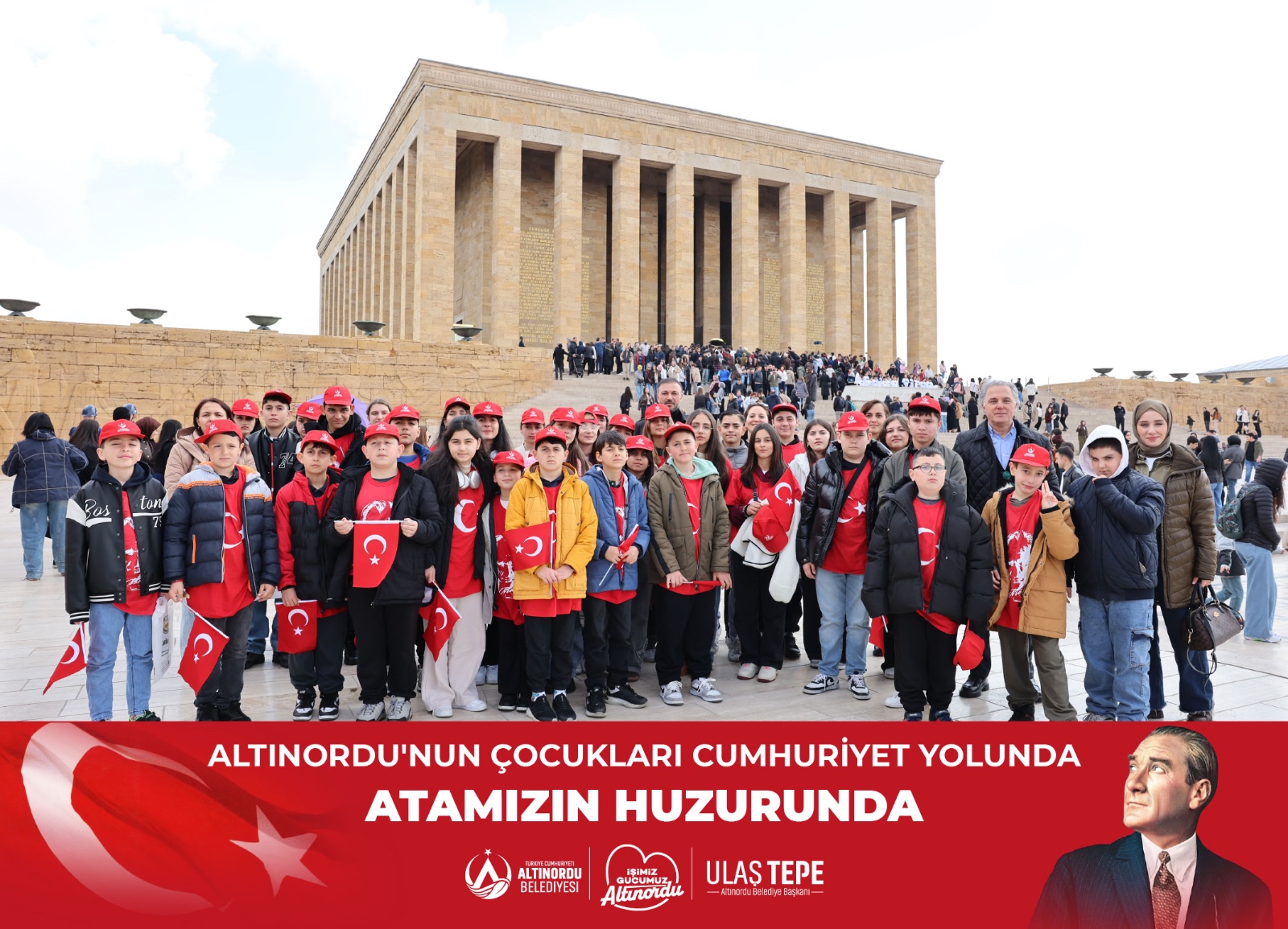 ALTINORDU’NUN ÇOCUKLARI ATA’SININ HUZURUNDA