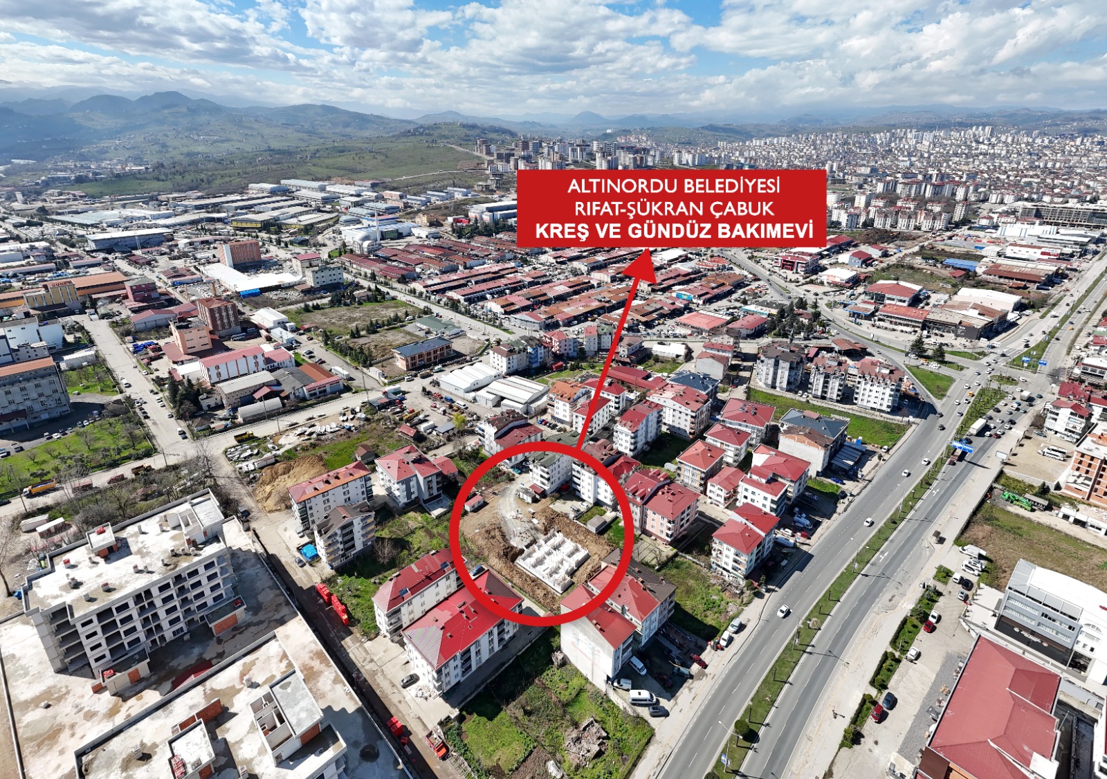 KREŞ VE GÜNDÜZ BAKIMEVİ İNŞAATI YÜKSELİYOR