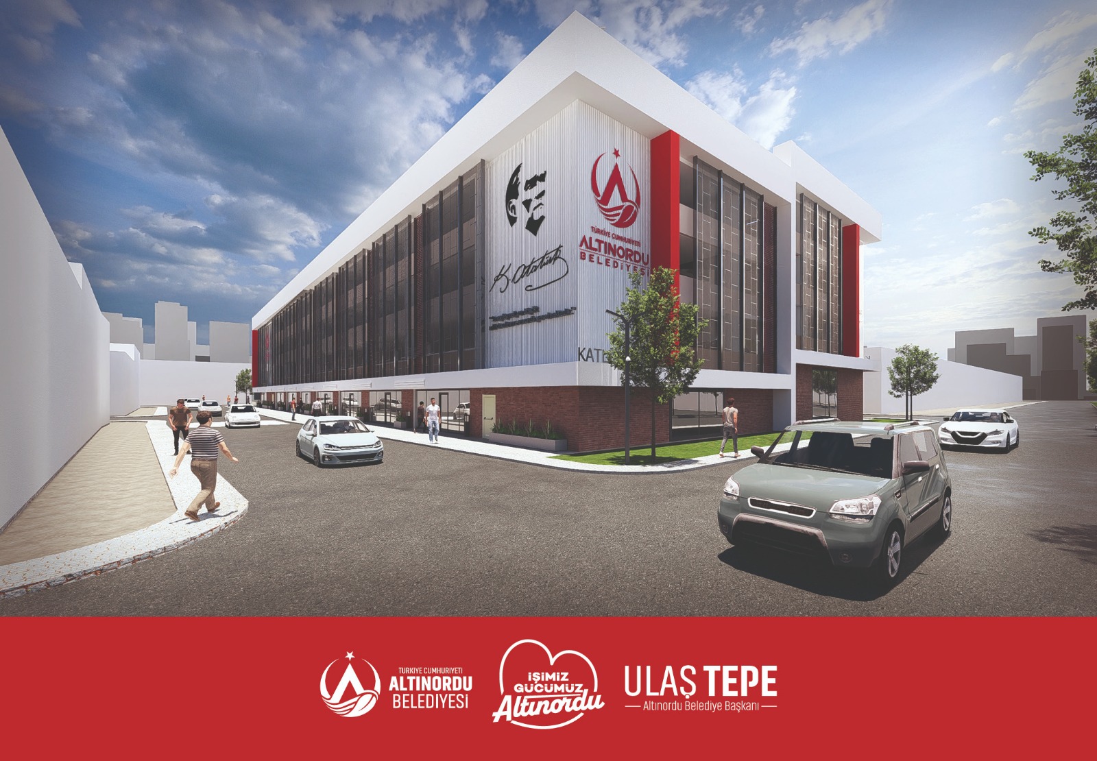 2. SANAYİ SİTESİ KATLI OTOPARK PROJESİNDE YER TESLİMİ YAPILDI