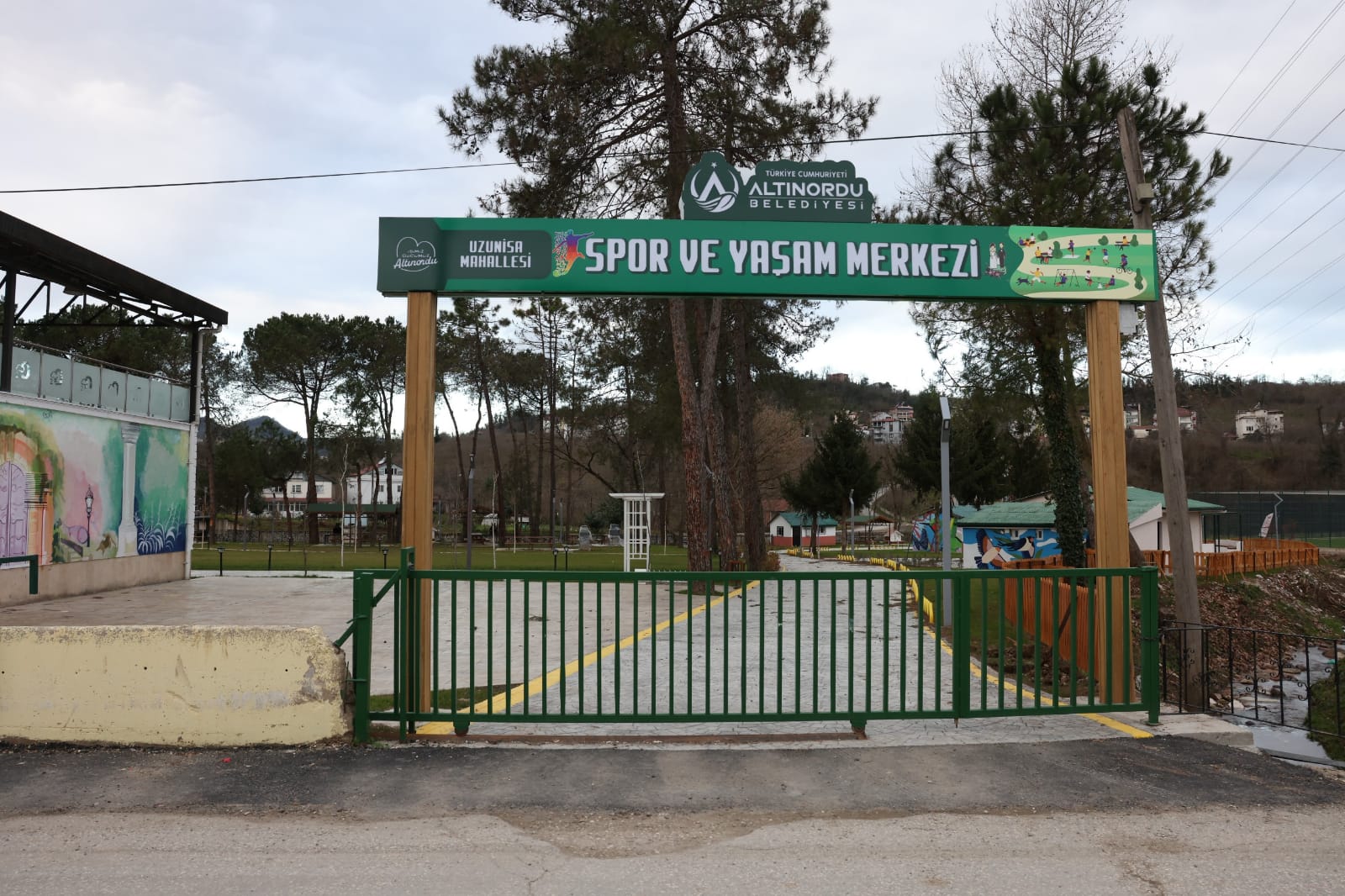 UZUNİSA SPOR VE YAŞAM MERKEZİ’NDE ÇALIŞMALAR TAMAMLANDI