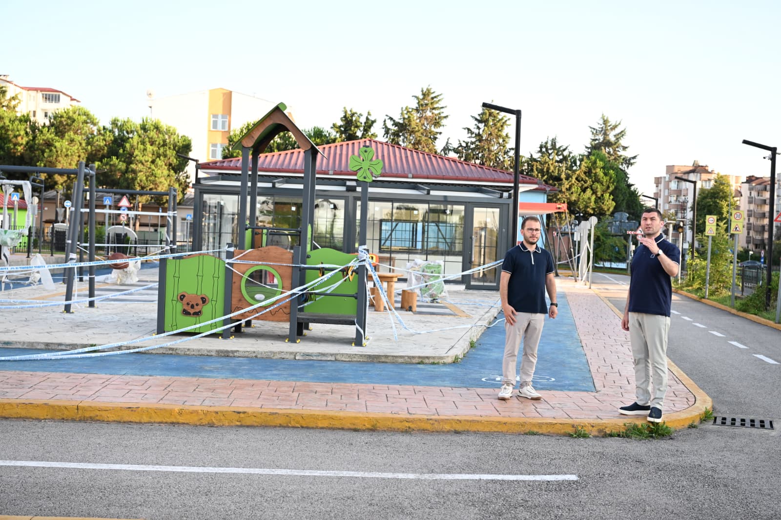 BEBEK PARKI’NDA KABA İNŞAAT TAMAMLANDI