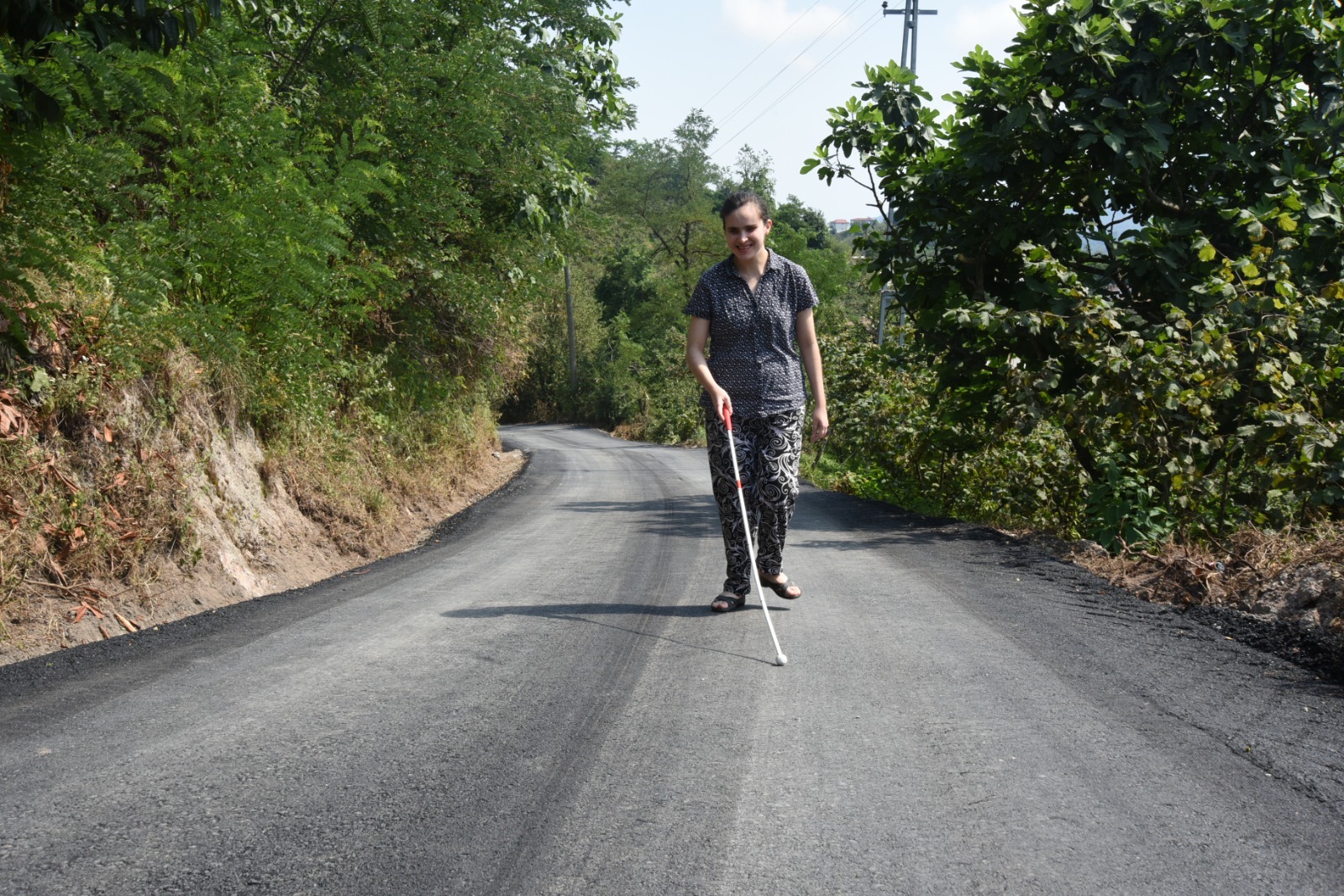 GÖRME ENGELLİ NURCAN’IN YOL HAYALİ GERÇEK OLDU