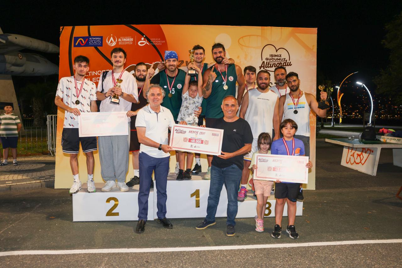 AVRUPA SPOR ŞEHRİ ALTINORDU’DA BASKETBOL HEYECANI SONA ERDİ
