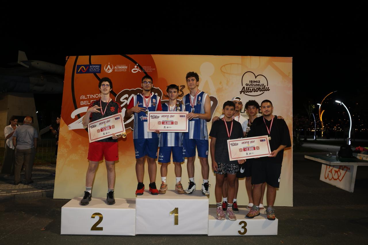 AVRUPA SPOR ŞEHRİ ALTINORDU’DA BASKETBOL HEYECANI SONA ERDİ