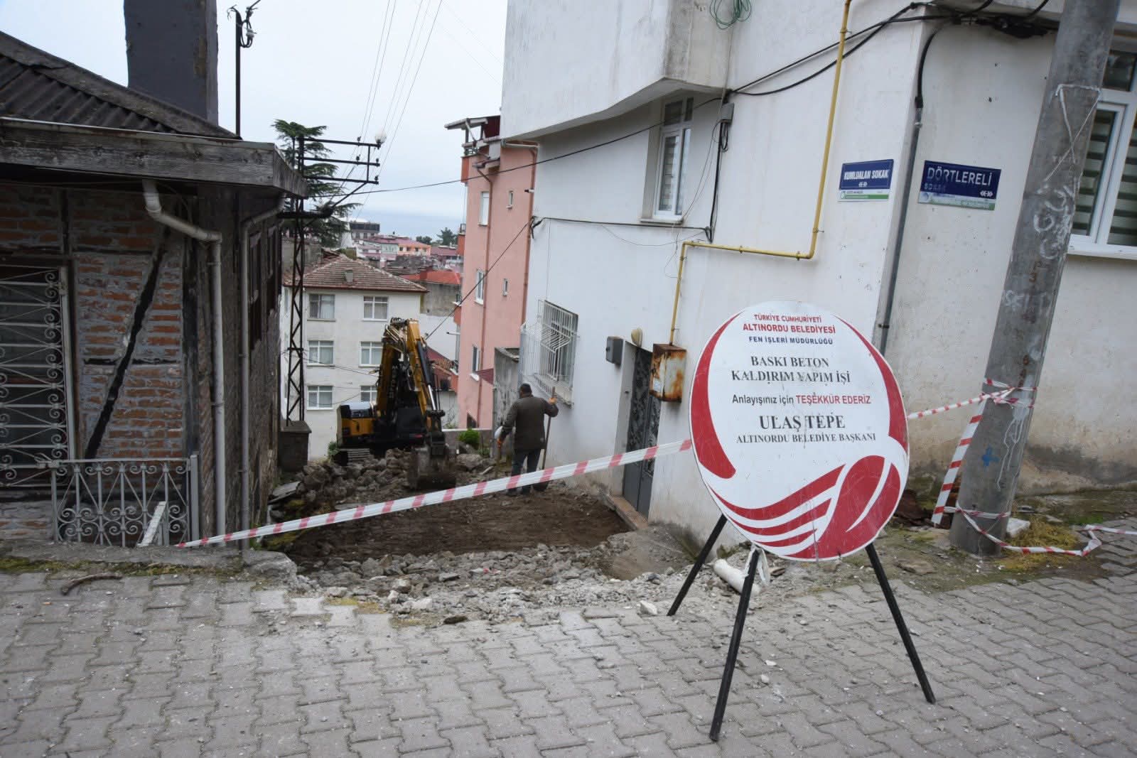 ALTINORDU BELEDİYESİ’NDEN AZİZİYE’YE GÜVENLİ ADIM