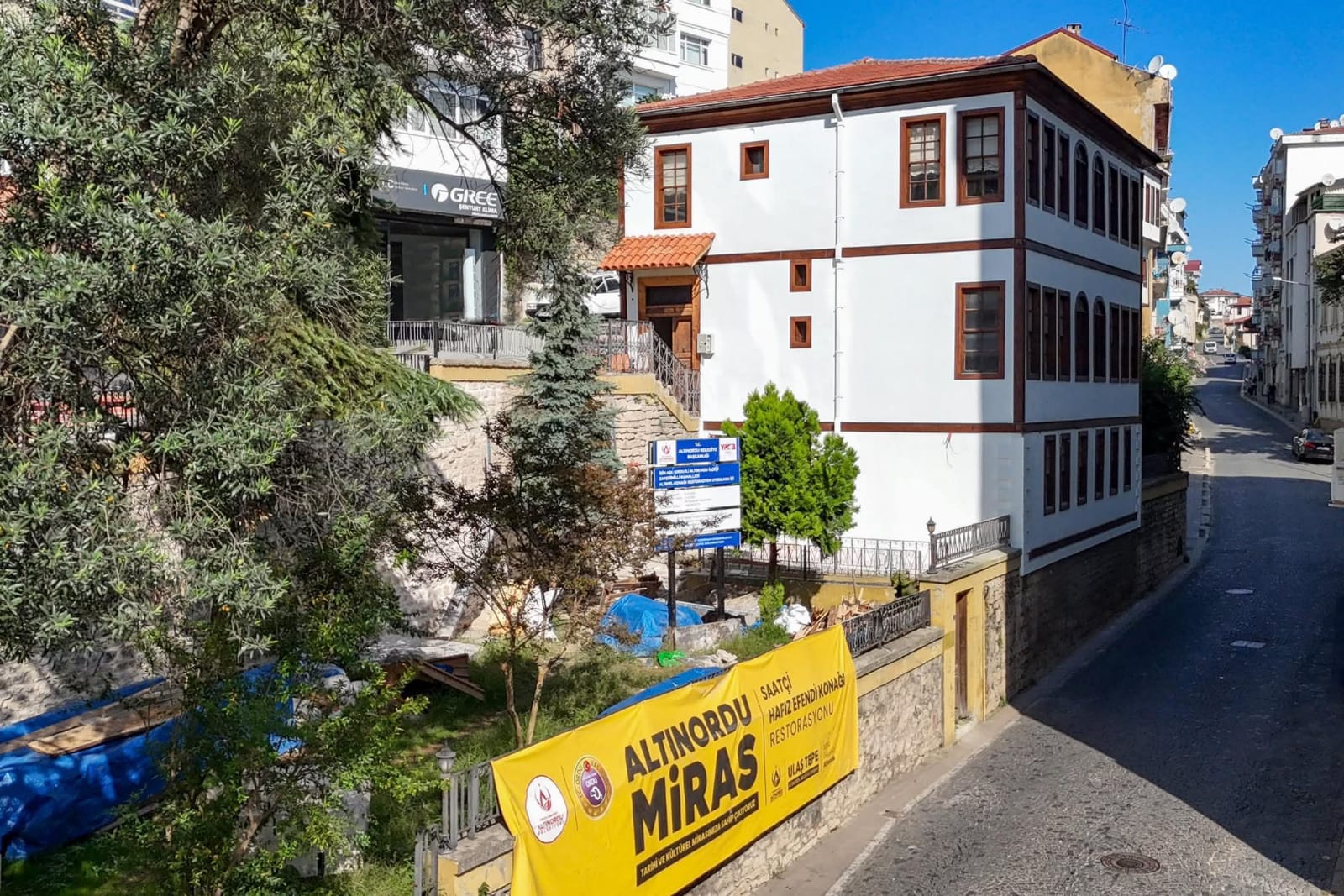 ALTINEL KONAĞINDA RESTORE ÇALIŞMALARINDA SONA GELİNDİ
