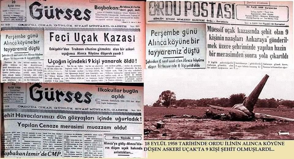 UÇAK KAZASI ŞEHİTLERİNİN ADI ANITTA YAŞATILACAK