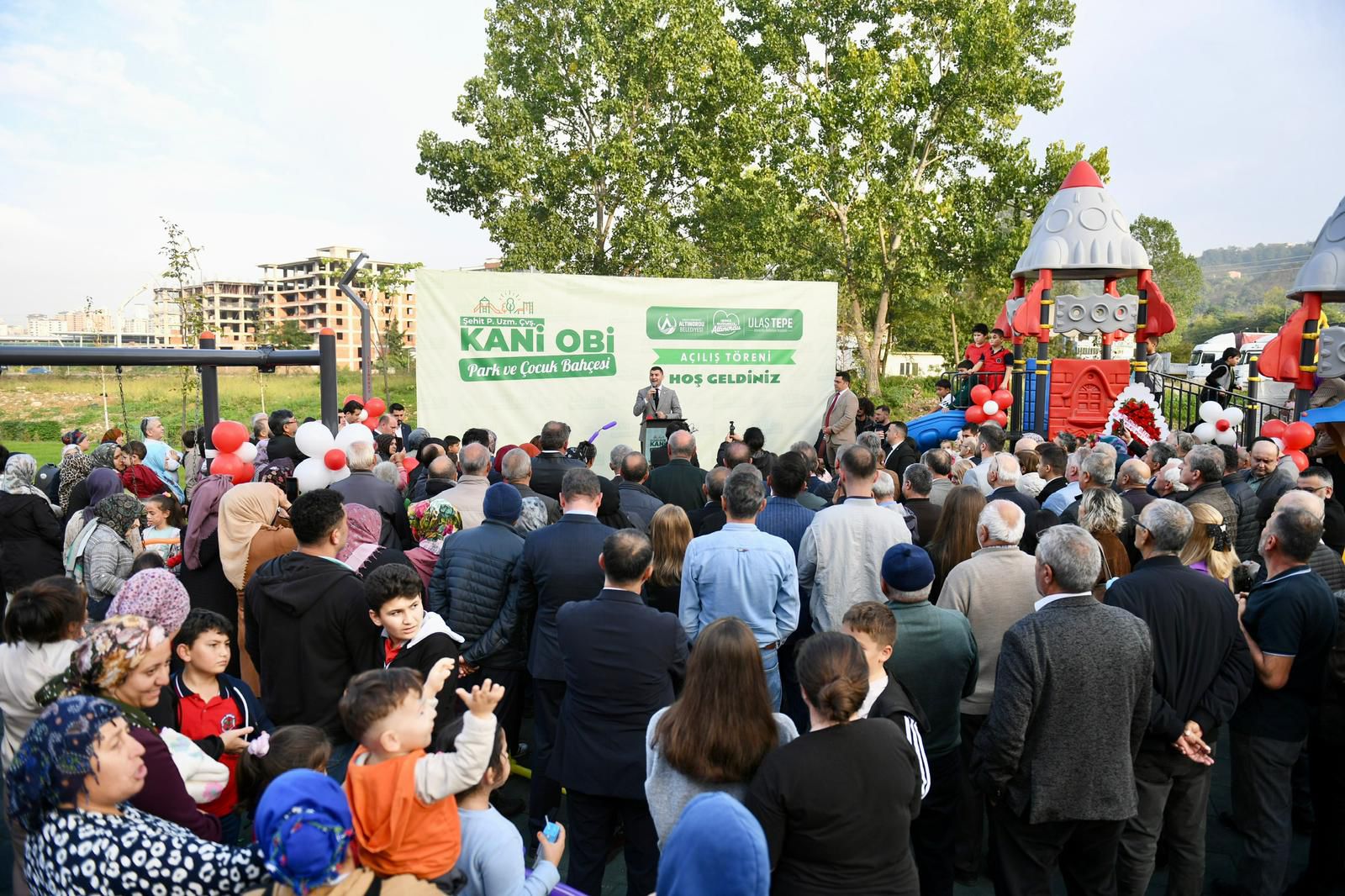 ŞEHİT KANİ OBİ PARK VE ÇOCUK BAHÇESİ HİZMETE AÇILDI