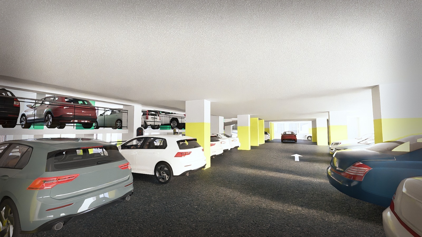 İKİNCİ SANAYİ SİTESİNE 4 KATLI MODERN OTOPARK GÖRÜCÜYE ÇIKTI