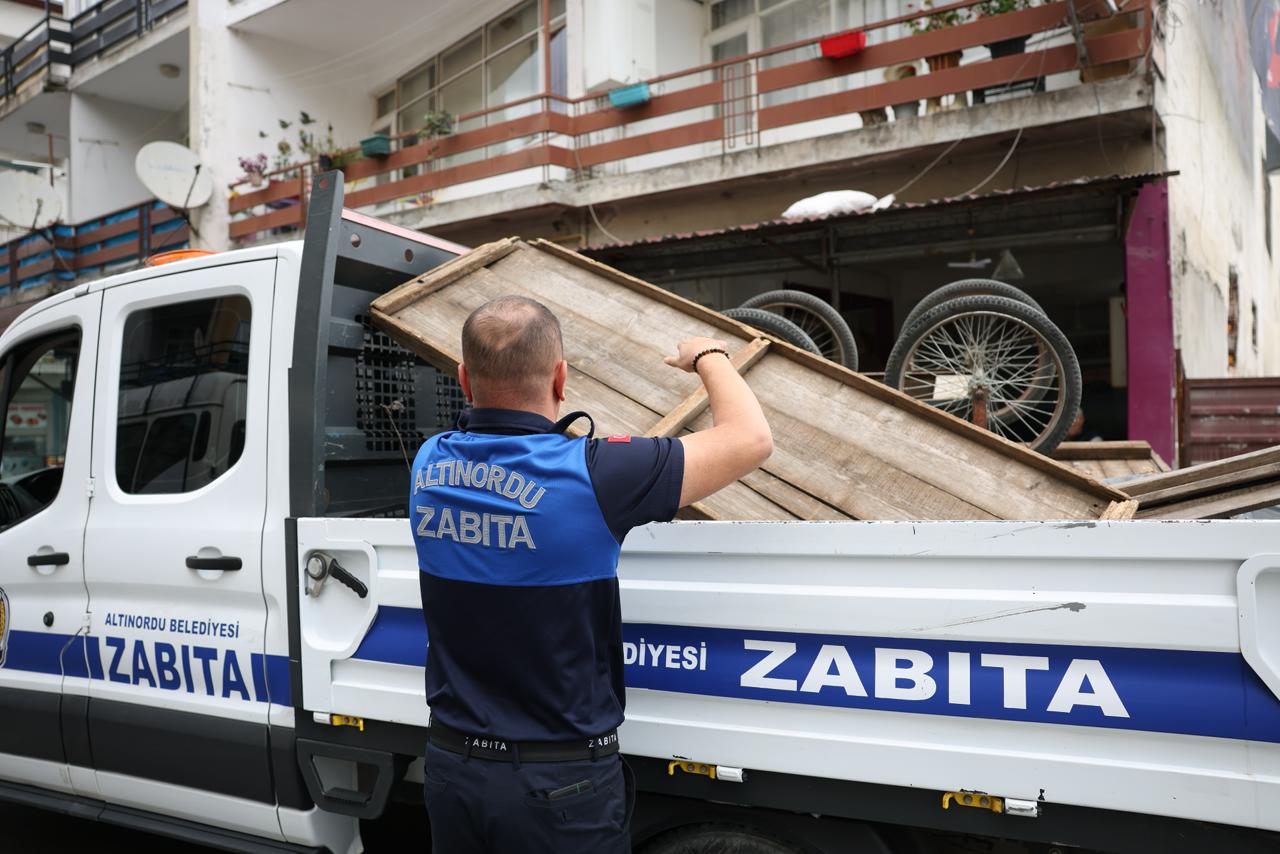 ALTINORDU BELEDİYESİ’NDEN NİZAM GETİREN ÇALIŞMA