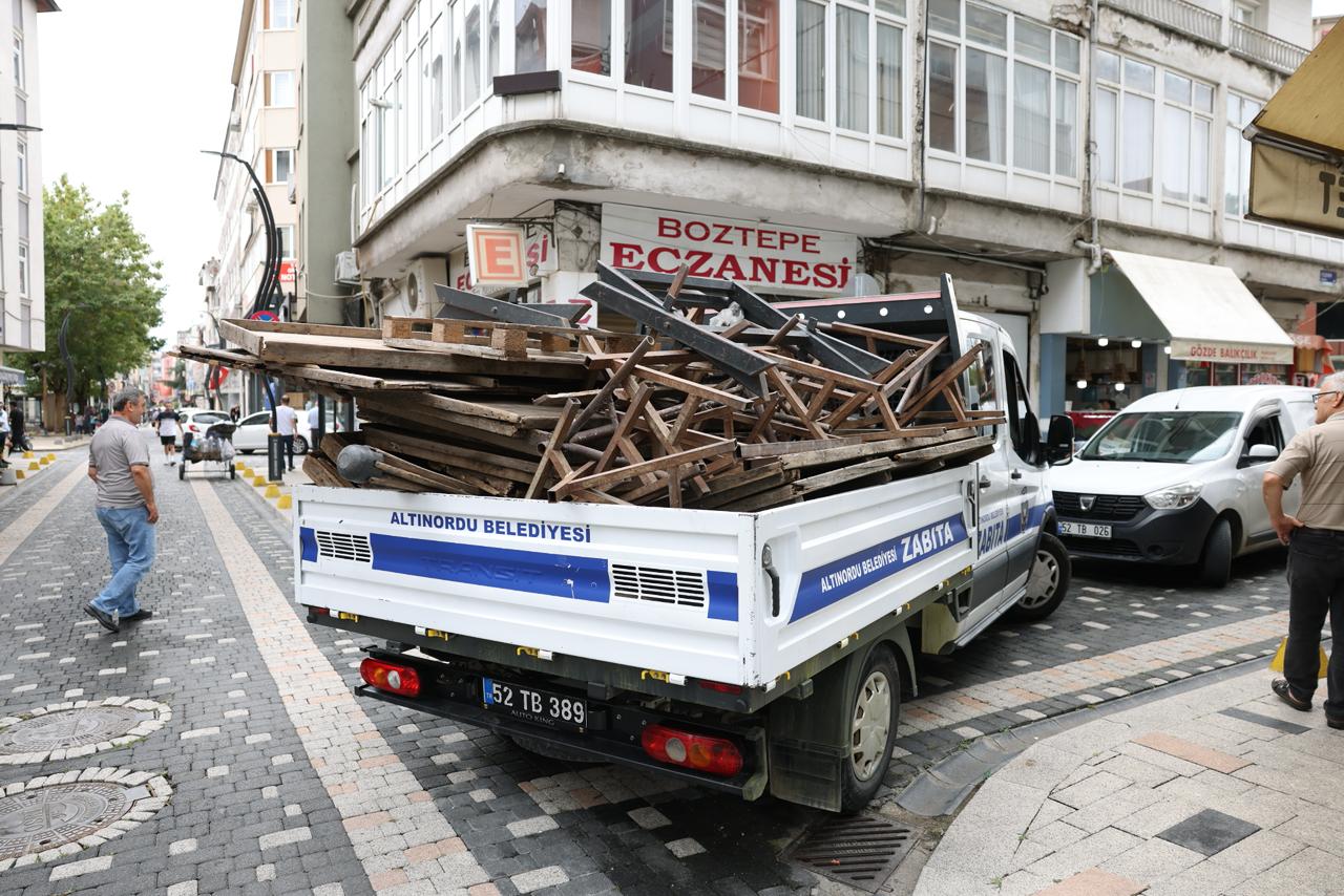 ALTINORDU BELEDİYESİ’NDEN NİZAM GETİREN ÇALIŞMA