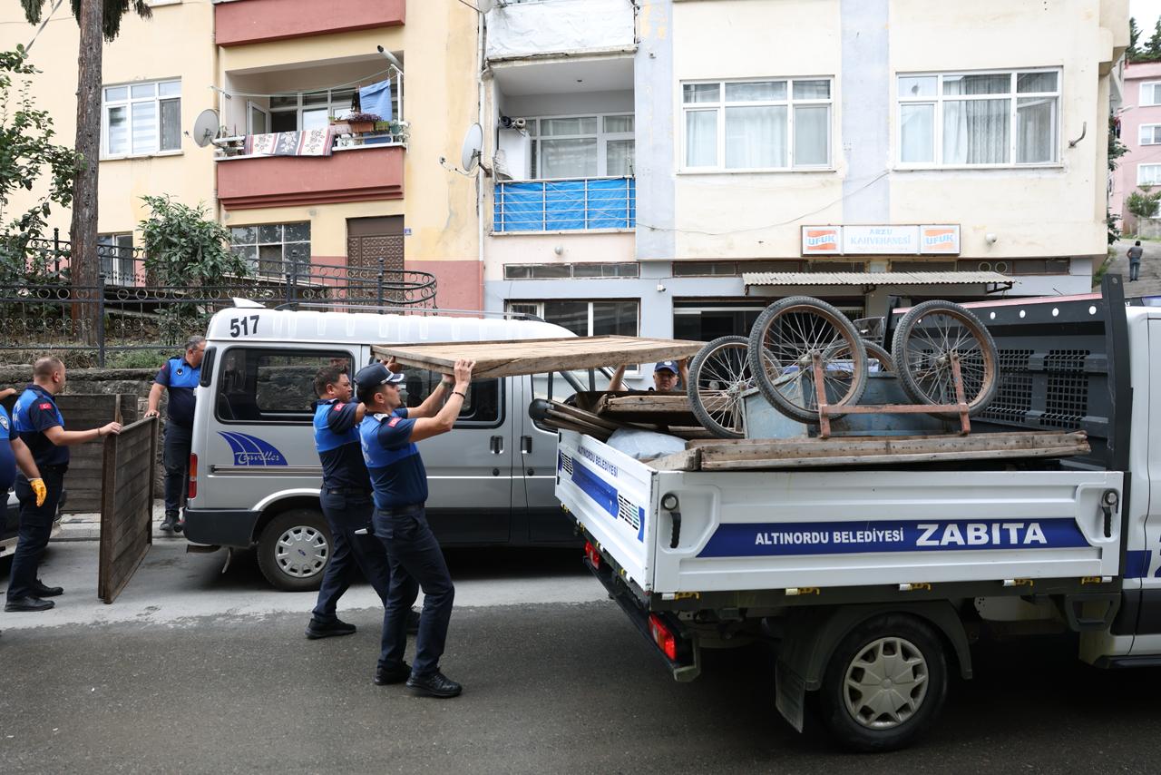 ALTINORDU BELEDİYESİ’NDEN NİZAM GETİREN ÇALIŞMA