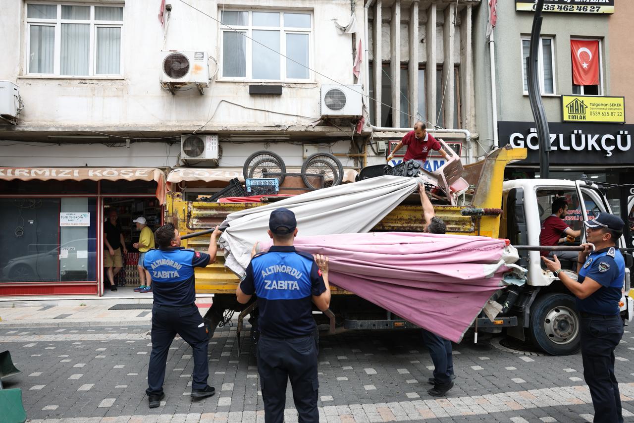 ALTINORDU BELEDİYESİ’NDEN NİZAM GETİREN ÇALIŞMA