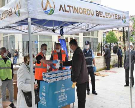 ALTINORDU BELEDİYEMİZ CAMİLERİ İBADETE HAZIRLADI