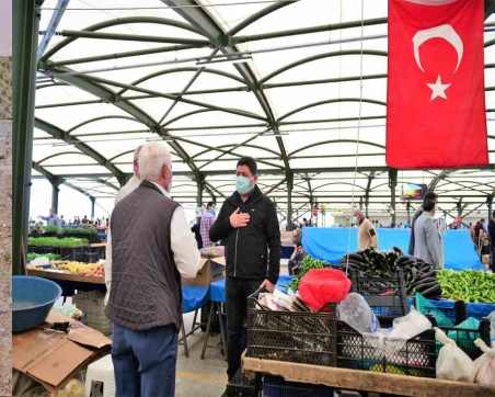 ALTINORDU BELEDİYESİNCE ALINAN TEDBİRLERLE PAZARLAR VATANDAŞLARA SAĞLIKLI VE GÜVENLİ ALIŞVERİŞ İMKÂNI SUNDU