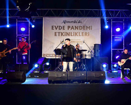 ALTINORDU’DA MORAL KONSERLERİ MAHALLE MAHALLE DEVAM EDİYOR