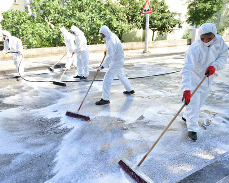 ALTINORDU’NUN CADDE VE SOKAKLARINDA KARONAVİRÜSE YER YOK