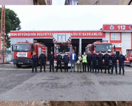 BAŞKAN TÖREN "İTFAİYE TEŞKİLATI  307 YILLIK TARİHİ İLE ÜLKEMİZİN GÜZİDE KURUMLARINDAN BİRİDİR"