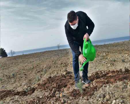 ORDU’NUN ÇÖPLÜĞÜ ALTINORDU’NUN LAVANTA BAHÇESİ OLDU