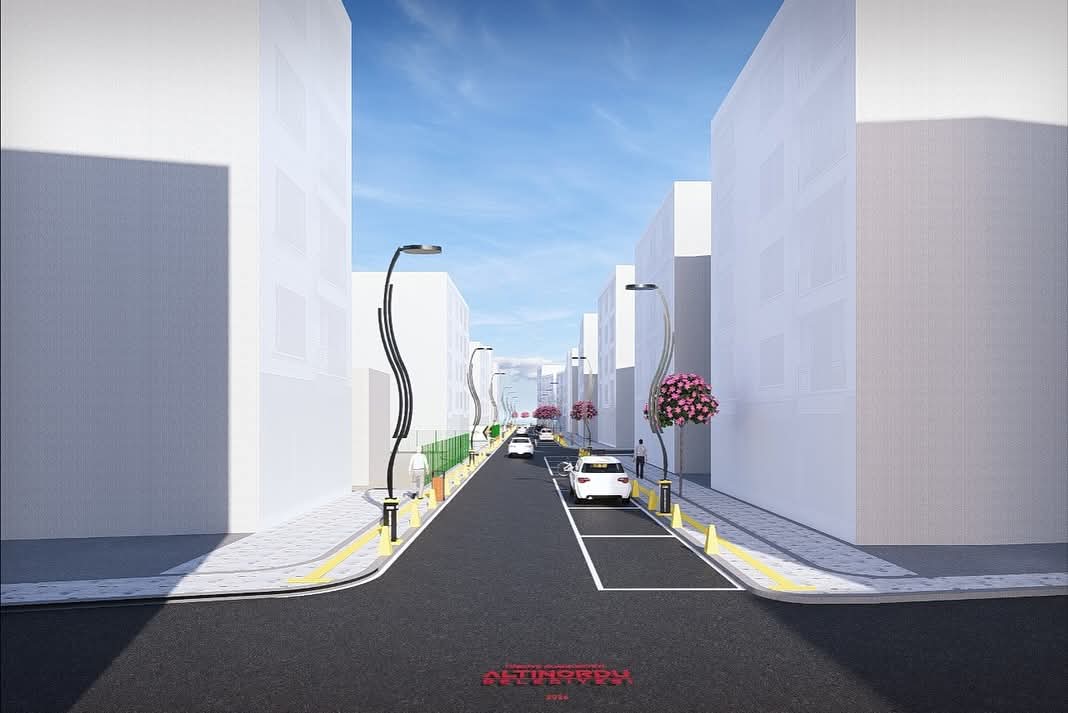 YENİ MAHALLE 303’ÜNCÜ SOKAĞIN PROJESİ GÖRÜCÜYE ÇIKTI