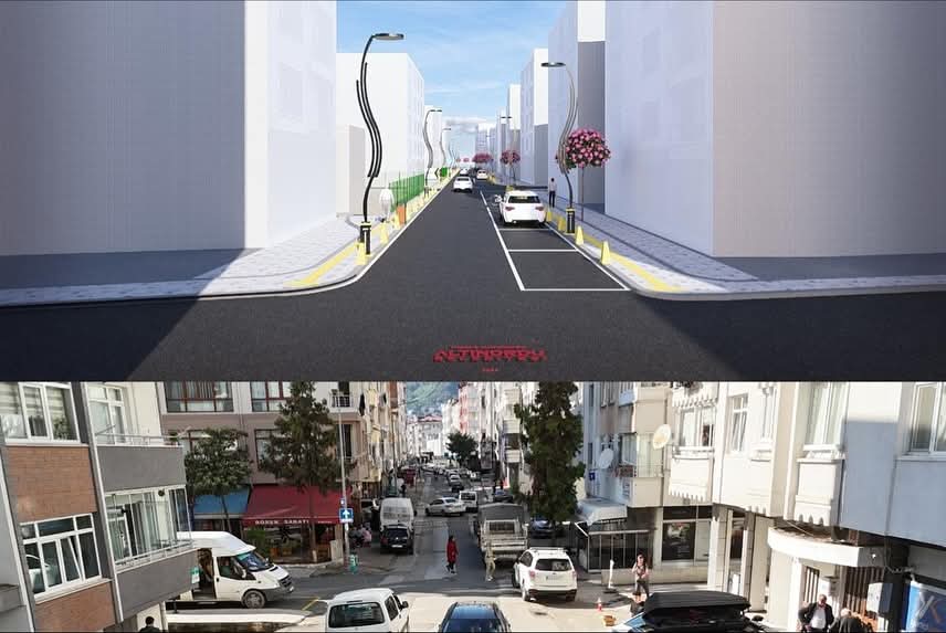 YENİ MAHALLE 303’ÜNCÜ SOKAĞIN PROJESİ GÖRÜCÜYE ÇIKTI