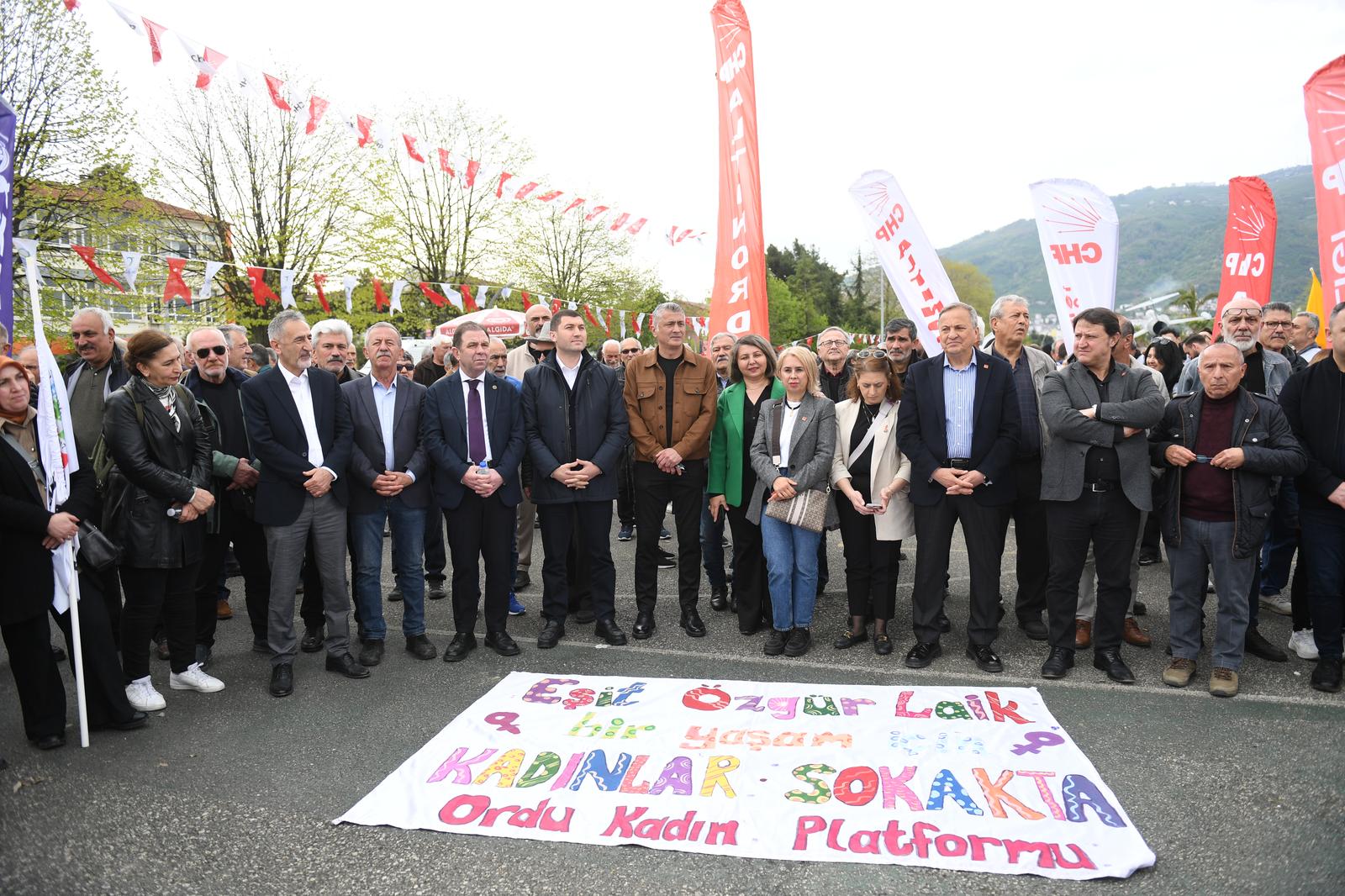 BAŞKAN TEPE'DEN 1 MAYIS'A DESTEK