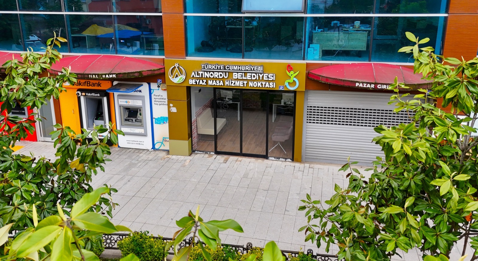 BEYAZ MASA HİZMET NOKTASI ZEMİN KATTA DA FAALİYET GÖSTERECEK