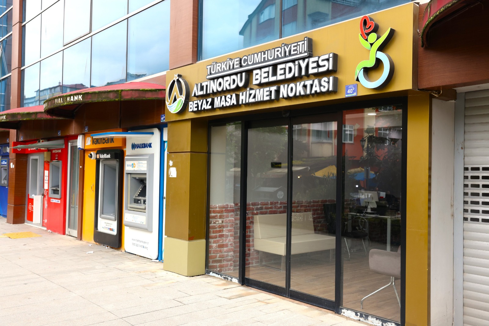 BEYAZ MASA HİZMET NOKTASI ZEMİN KATTA DA FAALİYET GÖSTERECEK
