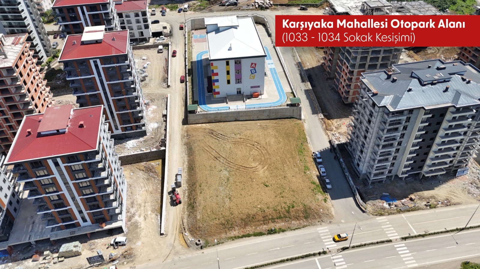 ALTINORDU’DA ATIL ALANLAR GEÇİCİ OTOPARK ALANI YAPILIYOR