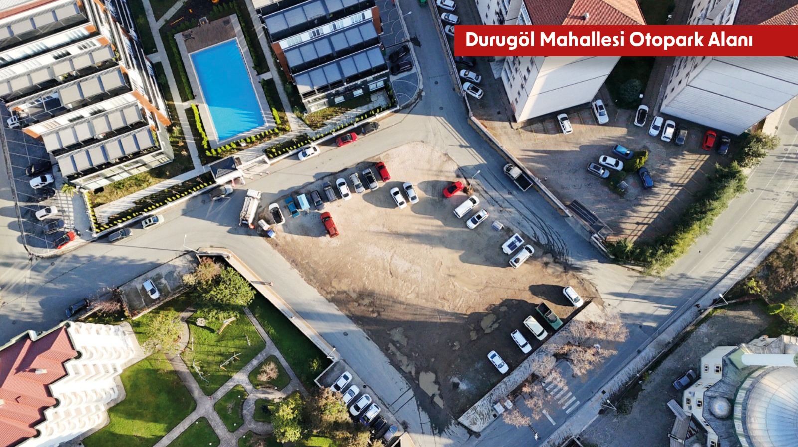 ALTINORDU’DA ATIL ALANLAR GEÇİCİ OTOPARK ALANI YAPILIYOR