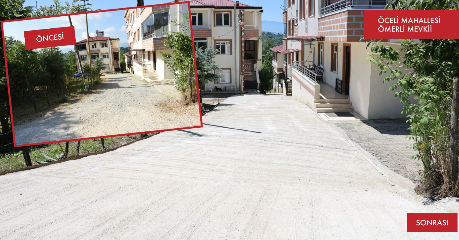 BAŞKAN TEPE, ENGELLİ VATANDAŞIN YOL HASRETİNİ SONA ERDİRDİ