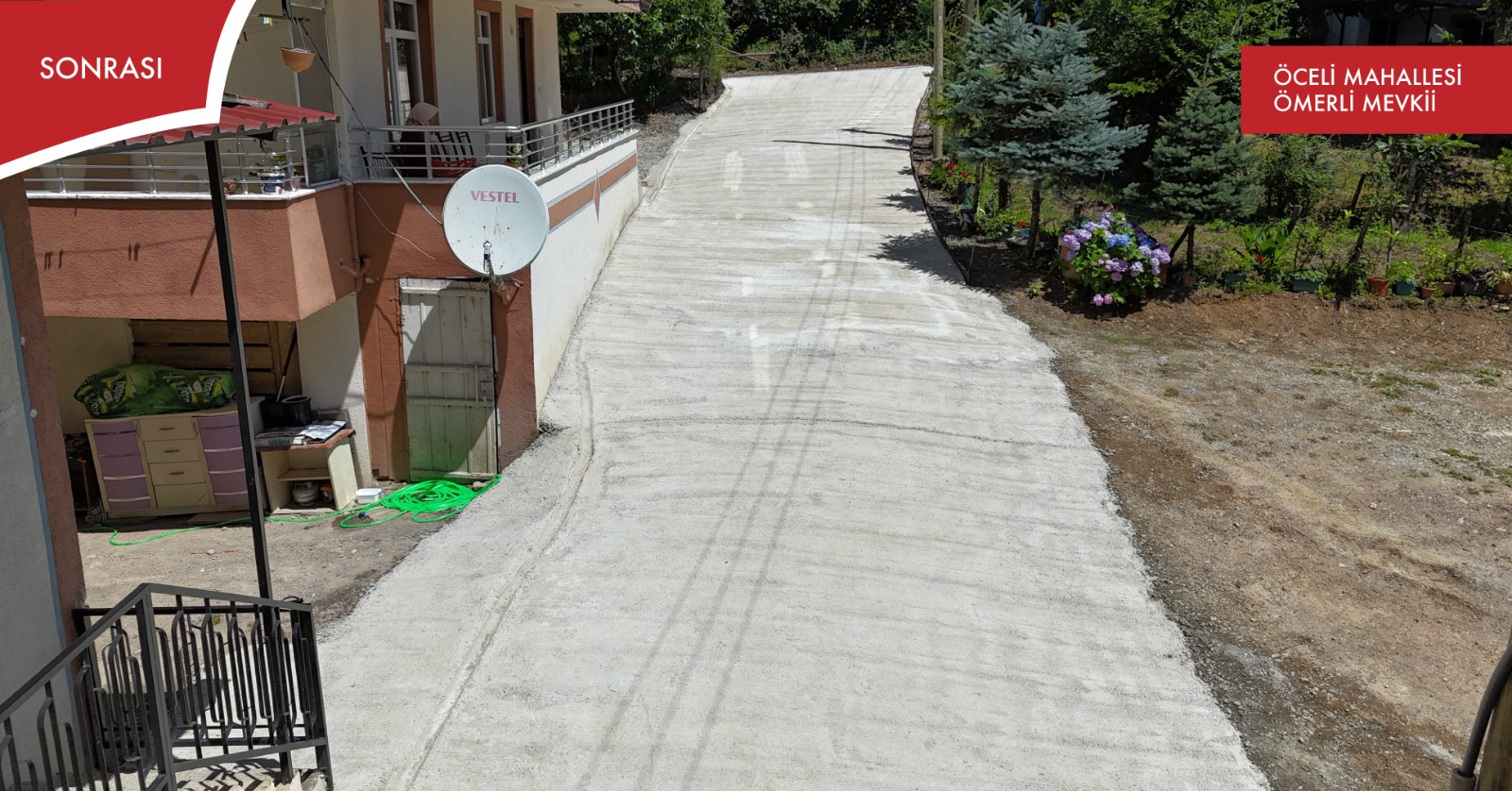 BAŞKAN TEPE, ENGELLİ VATANDAŞIN YOL HASRETİNİ SONA ERDİRDİ